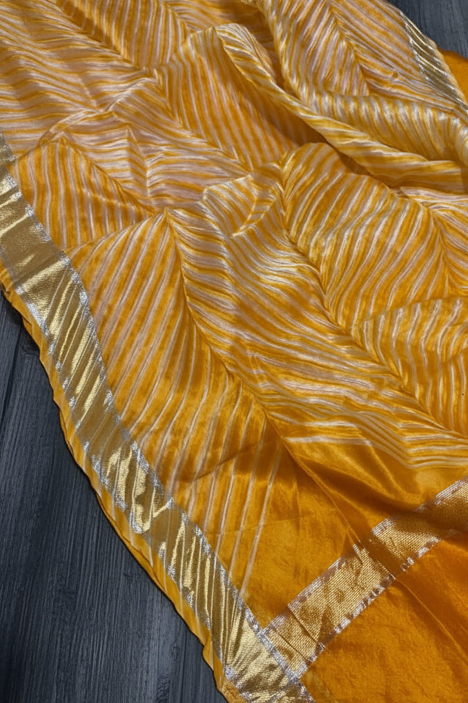 VLS 510 – Pure Organza Arshi Crush Dye Saree ✨